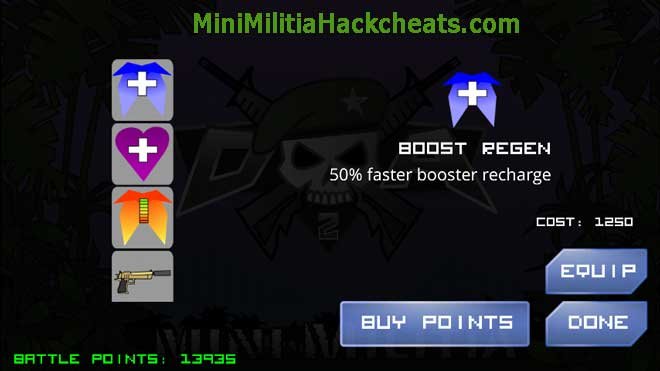 Battle-points-hack-with-Mini-Militia-Mod-apk Mini Militia 3.0.87 Mega Mod Pro Pack: One shot kill mod+Unlimited Nitro