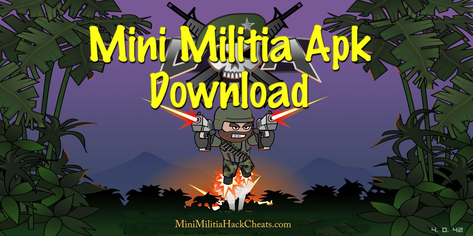 Mini Militia 4.0.42 APK Download for Android (Doodle Army 2)